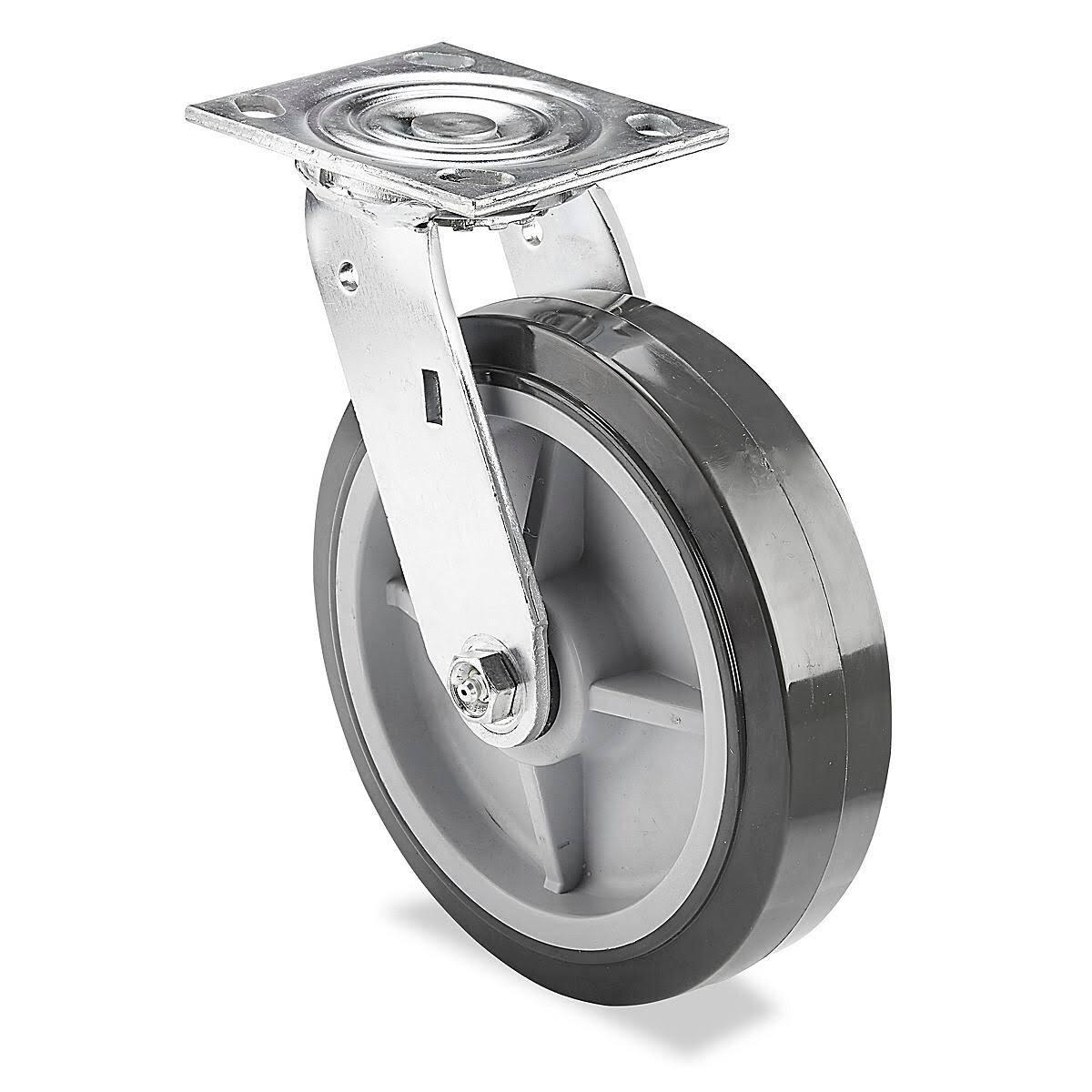 Heavy Duty Polyurethane Caster - Swivel, 8 x 2x22 - ULINE - Qty of 2 - H-4943S