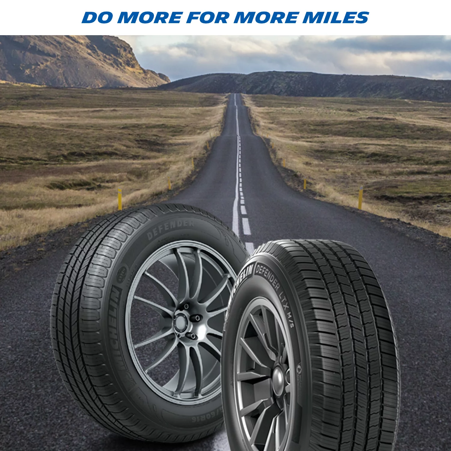 Michelin Defender LTX M/S All Season 275/65R18 116T Light Truck Tire Fits: 2015-23 Ford F-150 Lariat, 2019-23 Chevrolet Silverado 1500 LT Trail Boss