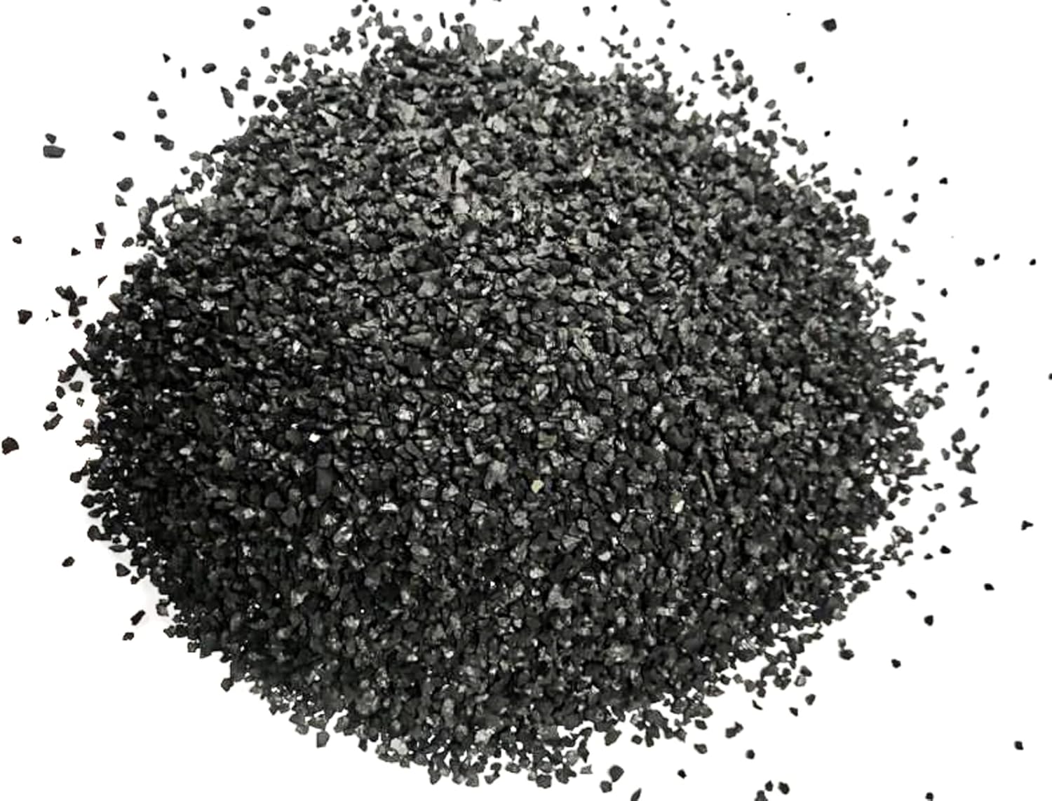 40 LB Premium Granulated Activated Carbon Charcoal for Aquarium Fish Tank Fish Pond Reef Filter Bulk Filter Media in 40 Free Filter Media Bags - Perfect for eliminating cat Litter Smell