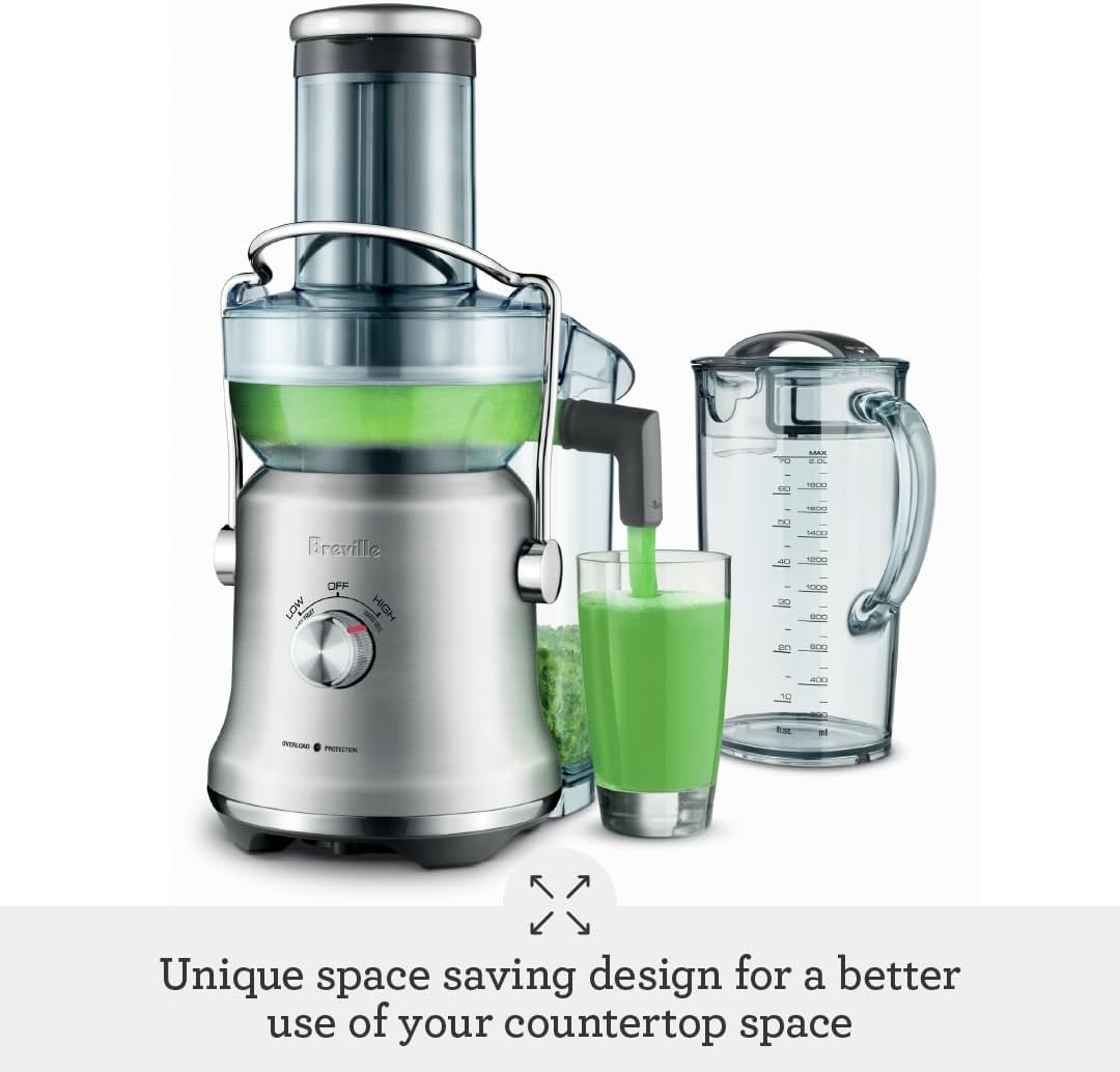 Breville RM-BJE530BSS1BUS1 Juice Fountain Cold Plus, Brushed Stainless Steel (Certified Remanufactured)