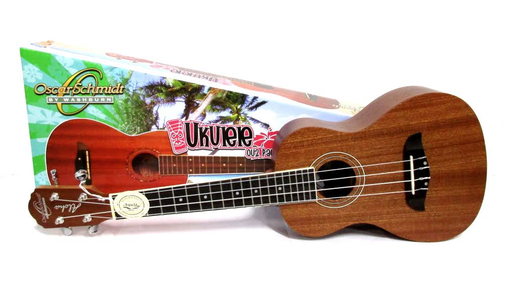 Oscar Schmidt OU2PAK Concert Ukulele Package