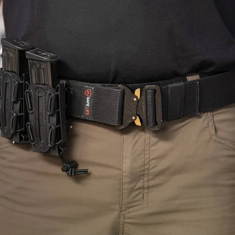 Dual Layer Tactical Belt | Safe Life Defense
