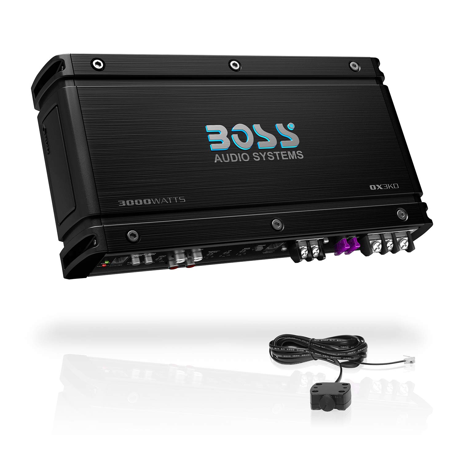 BOSS Audio OX4.400 4 Channel Car Amplifier – 1600 Watts, Full Range, Class A/B, 2-8 Ohm Stable, MOSFET Power Supply, Bridgeable