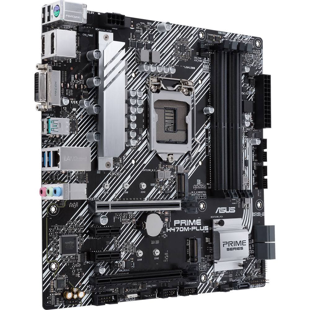 Asus Prime H470M-PLUS/CSM Motherboard