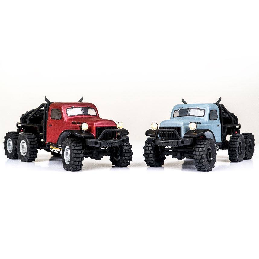 FMS 1/18 Atlas 6x6 RTR Crawler, Red FMMROC002T1