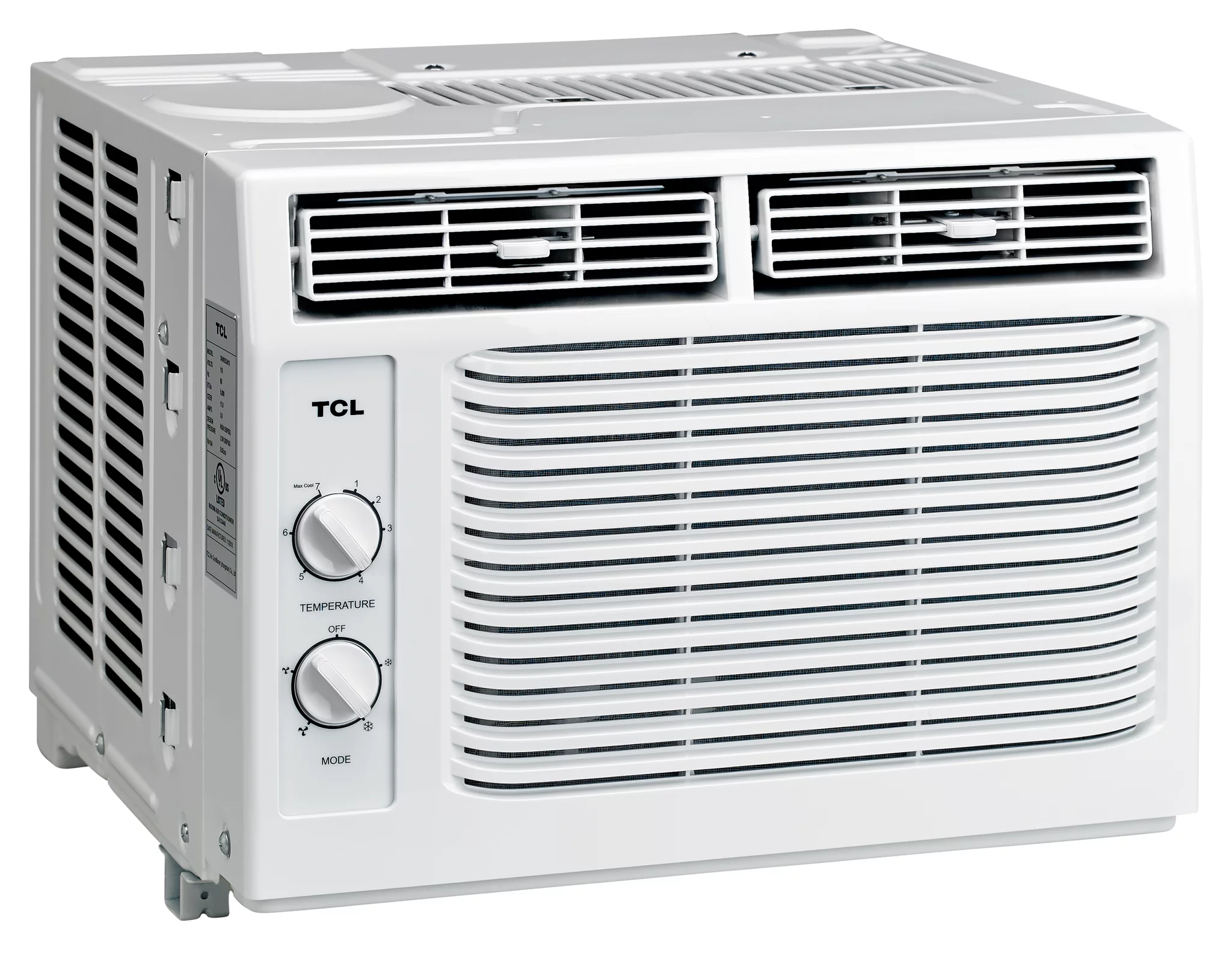 TCL 5,000 BTU White Mechanical Window Air Conditioner