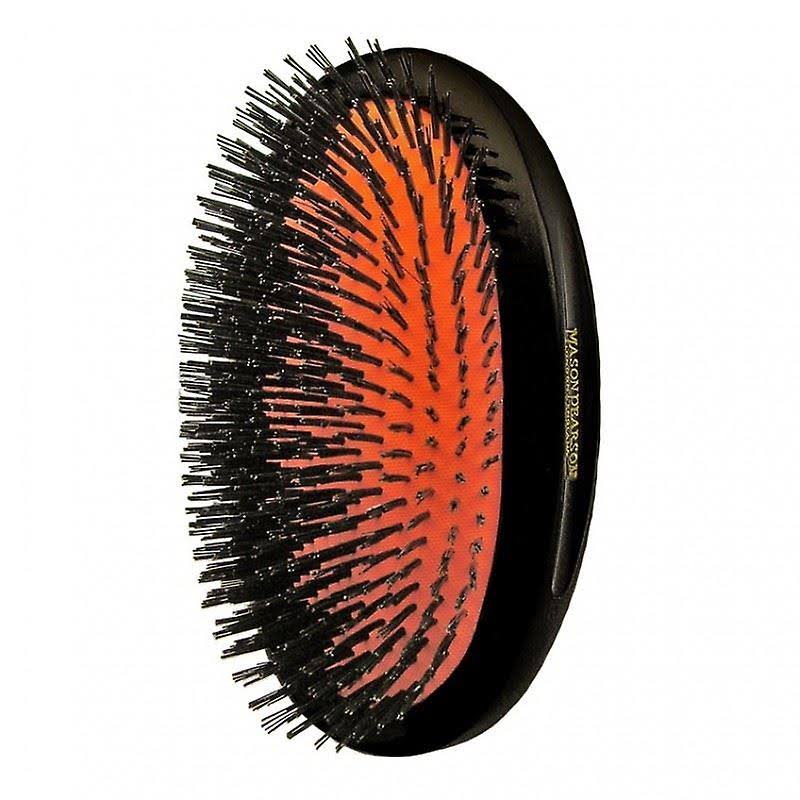 Mason Pearson - Boar Bristle - Large Extra Military Pure Bistle Large Size Hair Bush (Dark Ruby) 1pc