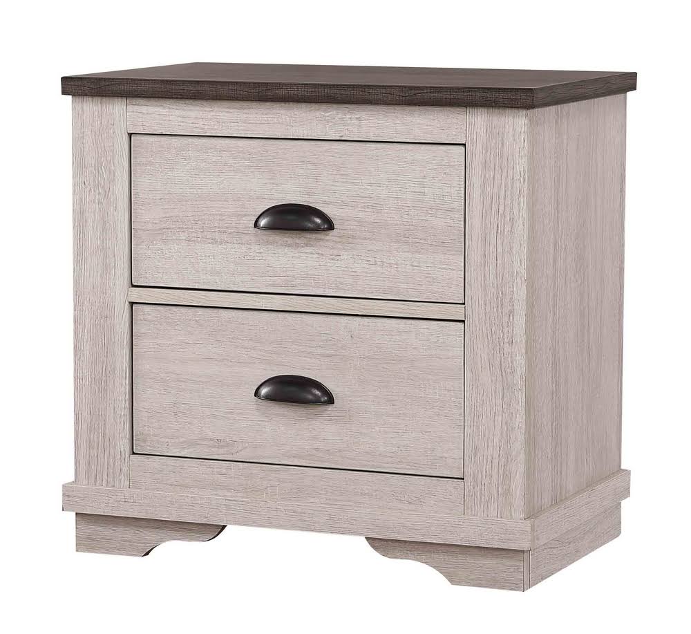Crown Mark Bedroom Night Stands Coralee Chalk Stand