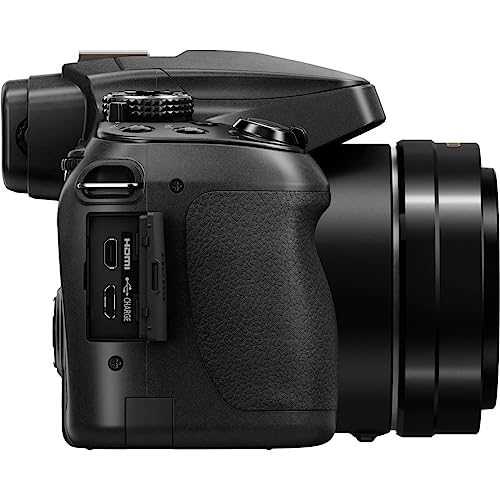 Panasonic LUMIX FZ80D Compact Camera with 20-1200mm Zoom Lens, Point and Shoot Digital Camera with 4K Video/Photo Recording and Power Optical Image Stabilizer - DC-FZ80D