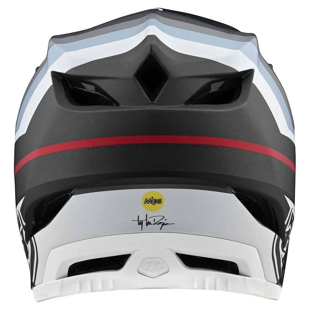 Troy Lee Designs D4 Composite Mirage Helmet - Black-Silver
