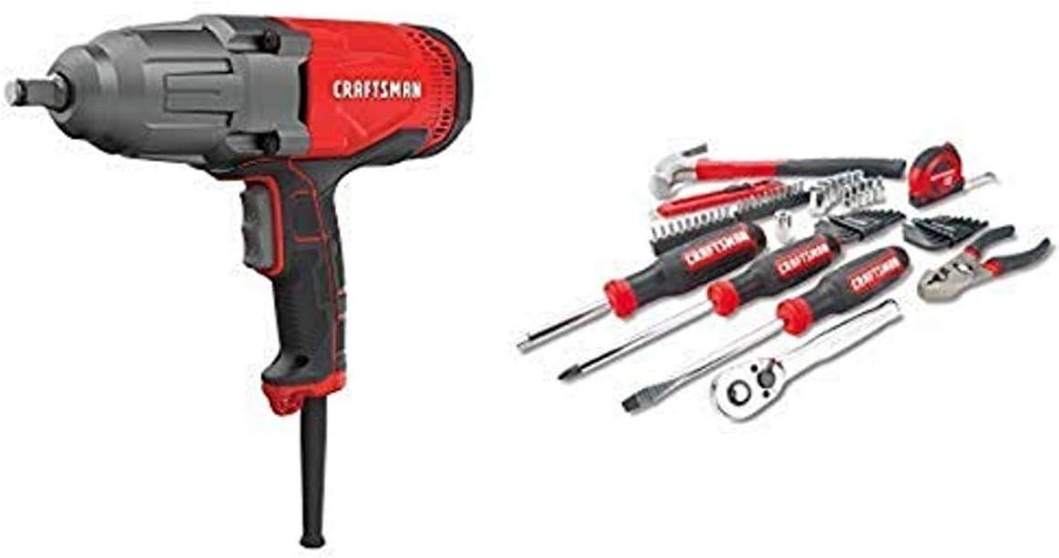 CRAFTSMAN Impact Wrench, 1/2-Inch, 7.5-Amp (CMEF901)