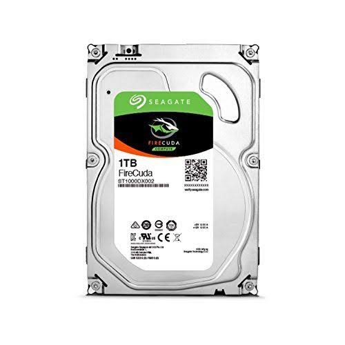 1TB 3.5" SATA Internal Solid State Hybrid Desktop Hard Drive SSHD FireCuda SSD