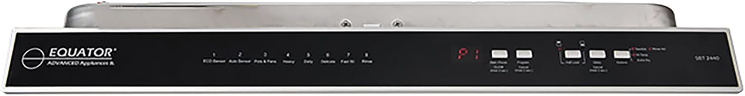 24" Top Control Built-in Dishwasher with Third Rack Finger Resistant in Stainless, Energy Star made in Europe