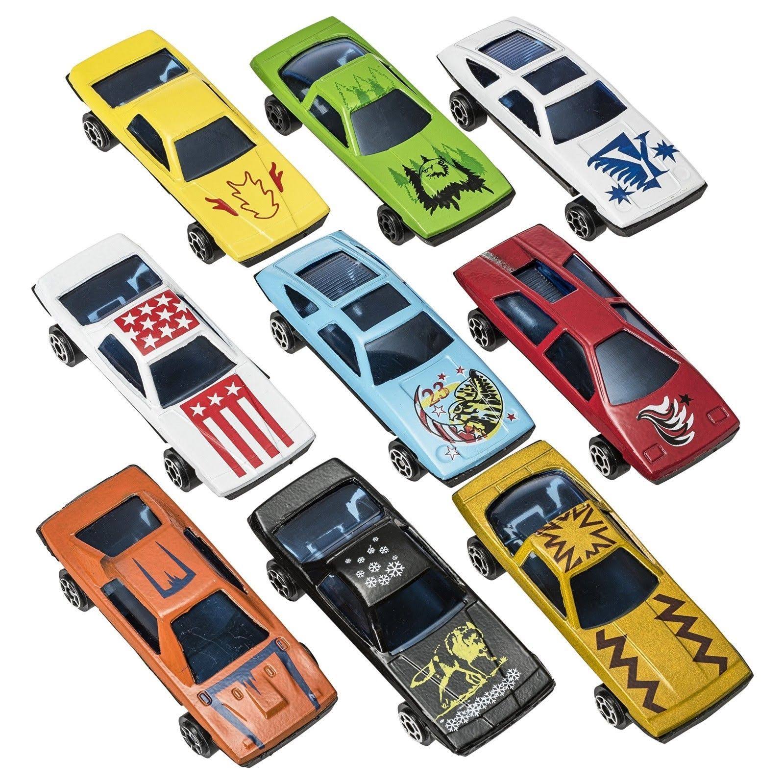 Prextex 100 PC Die Cast Toy Cars Party Favors or Cake Toppers Cars Toys for Kids