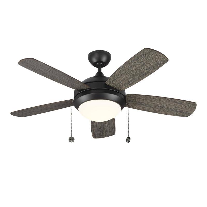 Monte Carlo 44x22 Discus Classic II Ceiling Fan - Polished Nickel - 5DIC44PND-V1