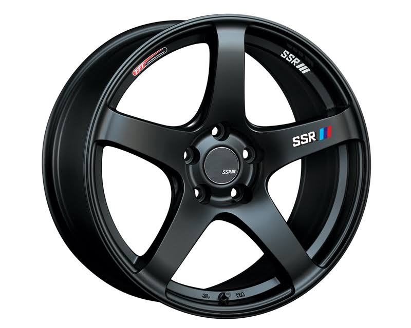 SSR GTV01 Wheel Matte Black 18x8.0 5x114.3 35mm
