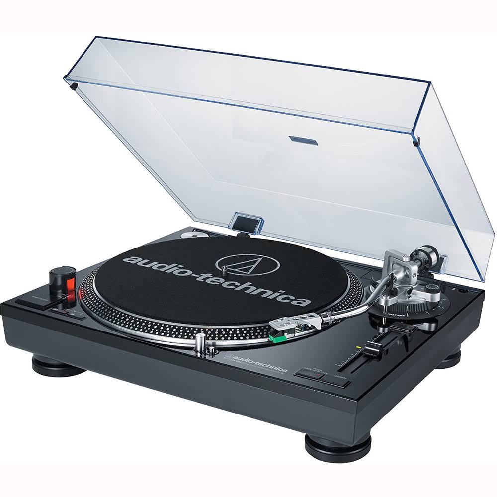 Audio-Technica At-lp120bk-usb Direct-Drive Professional Turntable (USB u0026 Analog), Black