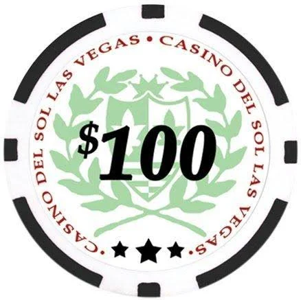 Da Vinci Professional Casino Del Sol Poker Chips Set with Case (Set of 500), 11.5Gm