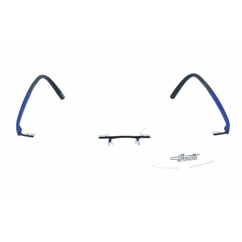 Silhouette Fusion 5474/40 6061 Glasses Black and Blue 52mm