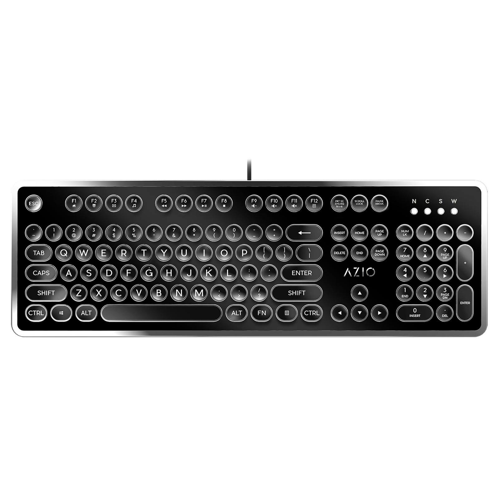 AZIO MK RETRO USB Tactile Keyboard