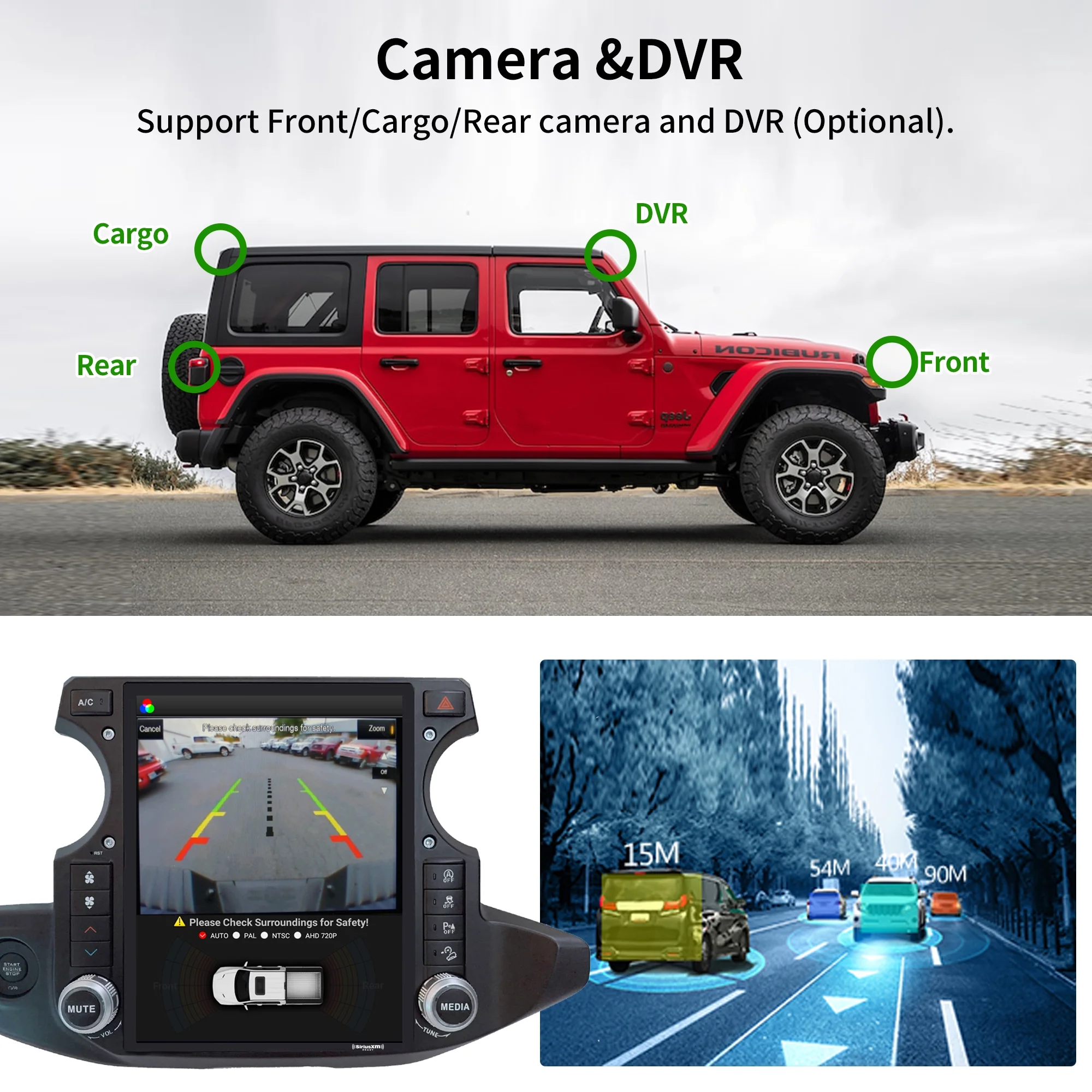 Linkswell Gen5 T-style 12.1 inch Car SirusXm Radio Stereo for Jeep Wrangler Gladiator 2018-2021 Touch Screen Car Navigator Android Truck Replacement GPS radio 4G+64G Apple Carplay Auto