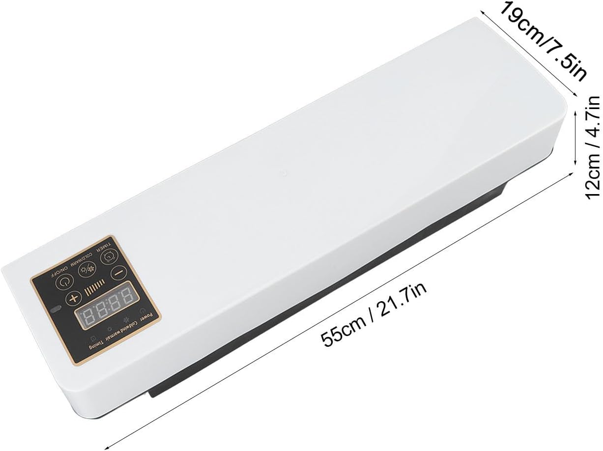 Portable Air Conditioners, Mini Air Conditioners Fan, Heater Portable Wall Mounted Air Conditioning Hot Fan for Small Room Bedroom Office Home
