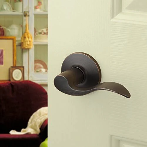 Dynasty Hardware HER-82-12P Heritage Lever Passage Set, Aged Oil Rubbed Bronze, Contractor Pack (3 Pack)