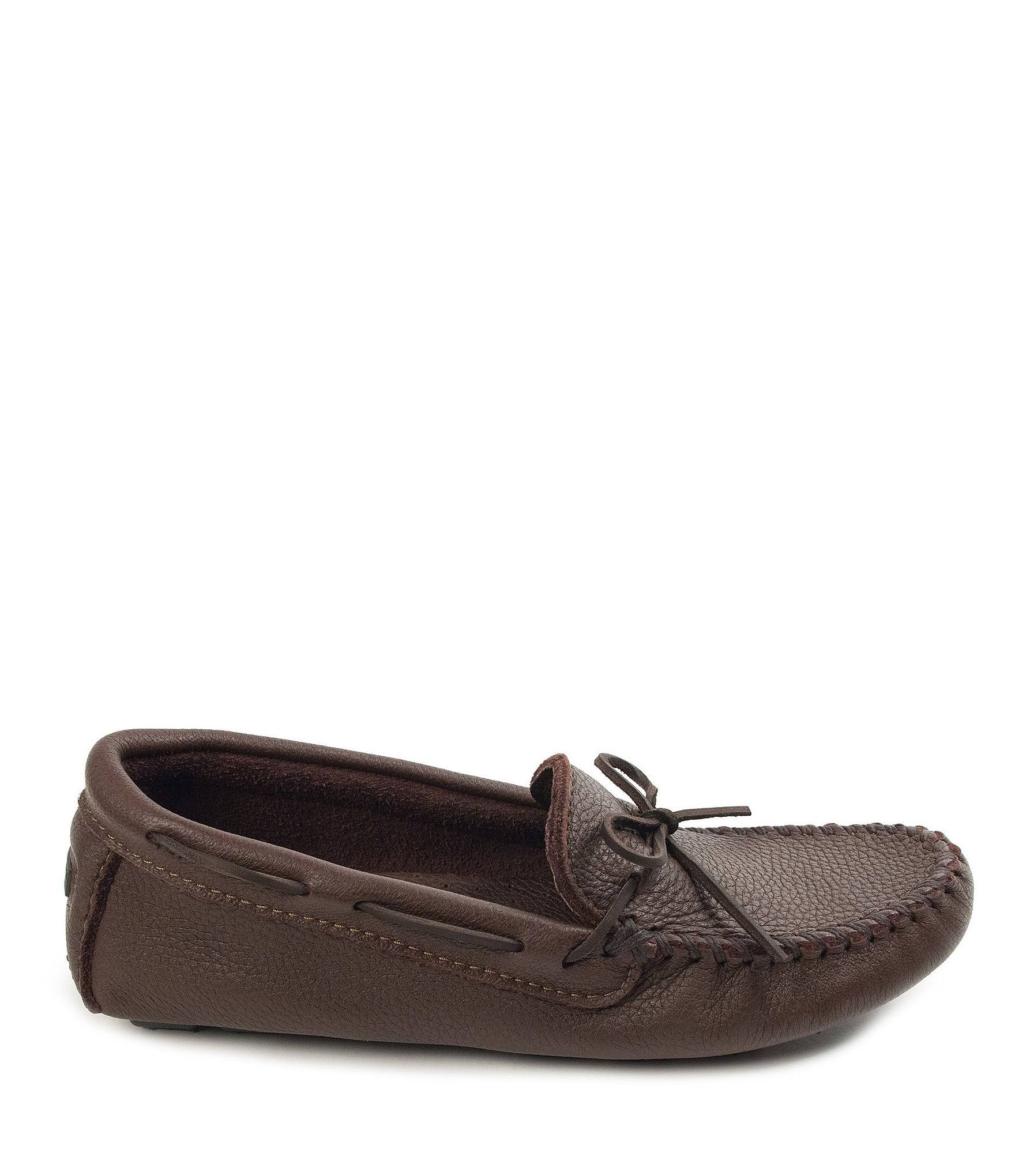 Minnetonka Men&s Moosehide Driving Moc