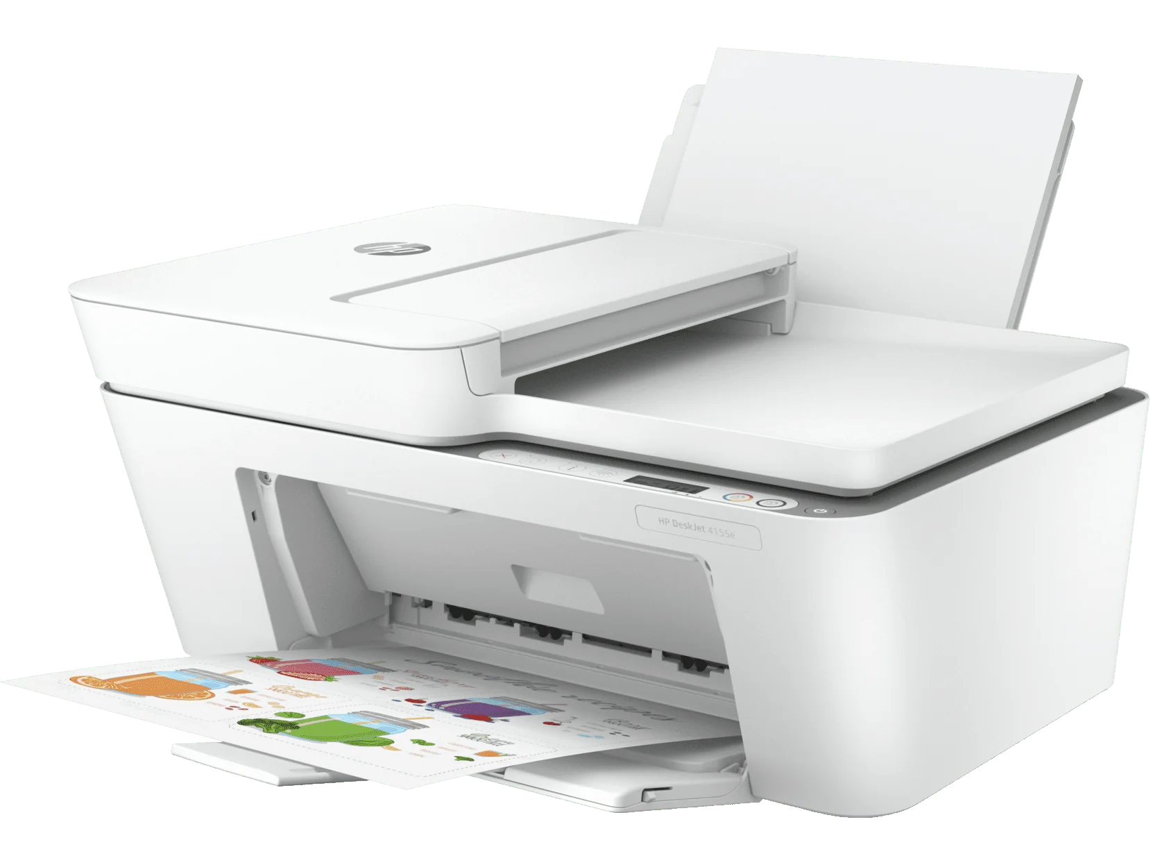 HP DeskJet 4155e All-in-One Inkjet Printer, Color Mobile Print, Copy, Scan, Send