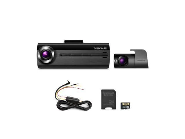 Thinkware FA200 1080p Wi-Fi Dash Cam Bundle with Rear View Camera, Includes 32GB microSD Card and Hardwiring Cable