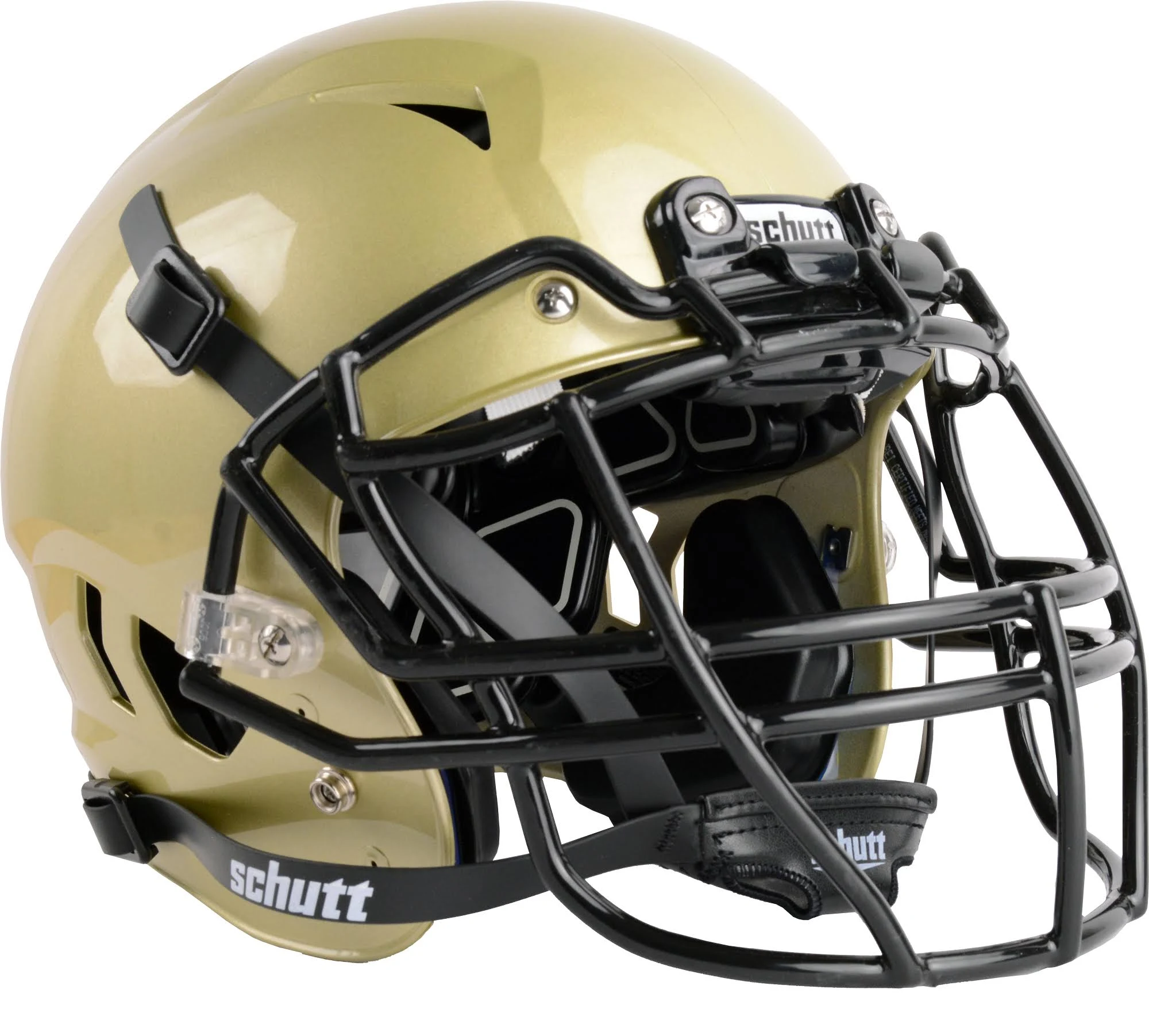 Schutt Vengeance A11 Youth Football Helmet, Xs / Metallic Vegas Gold