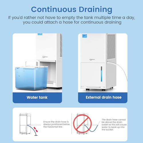 Vellgoo DryTank Energy Star Dehumidifier