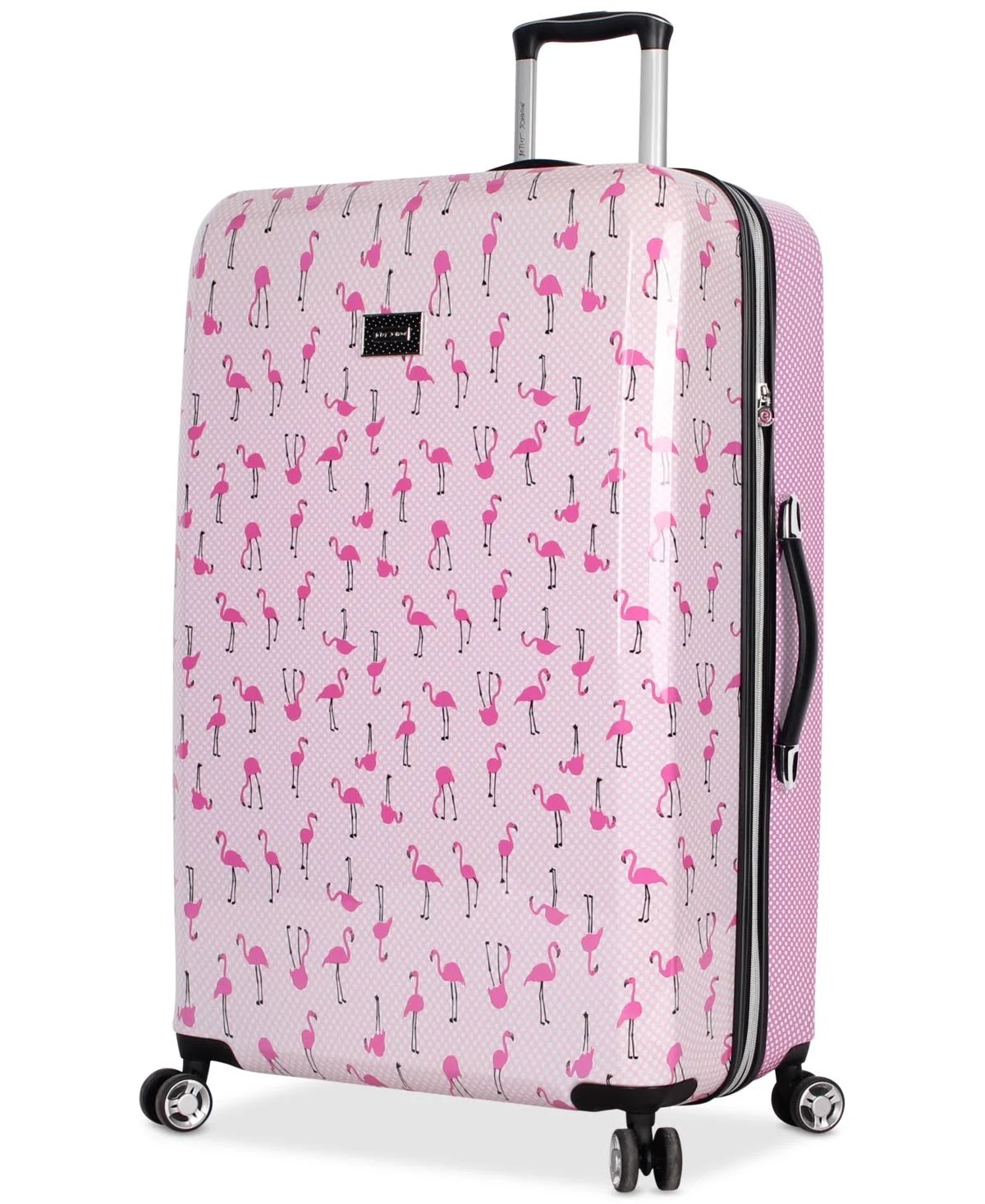 Betsey Johnson Flamingo Strut 30in. Spinner Multi