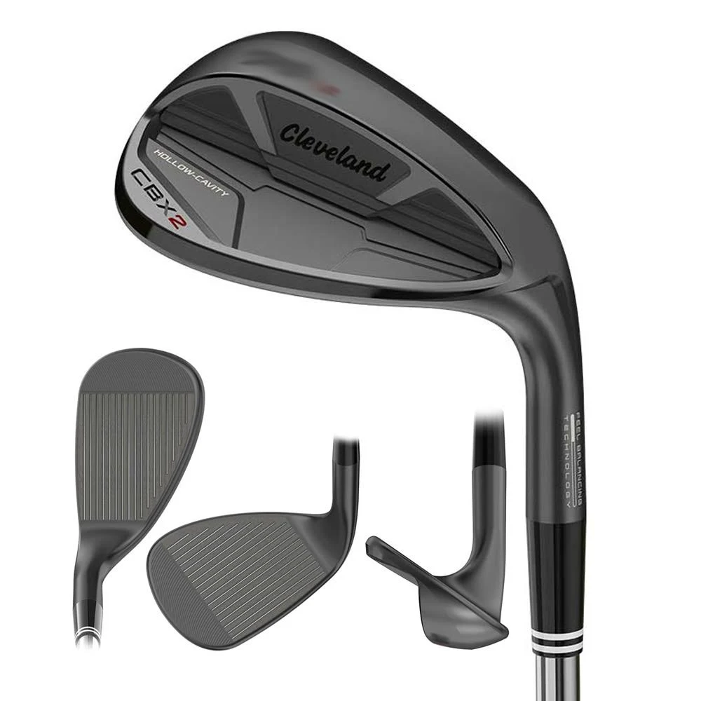 Cleveland CBX 2 Black Satin Wedge Steel Shaft