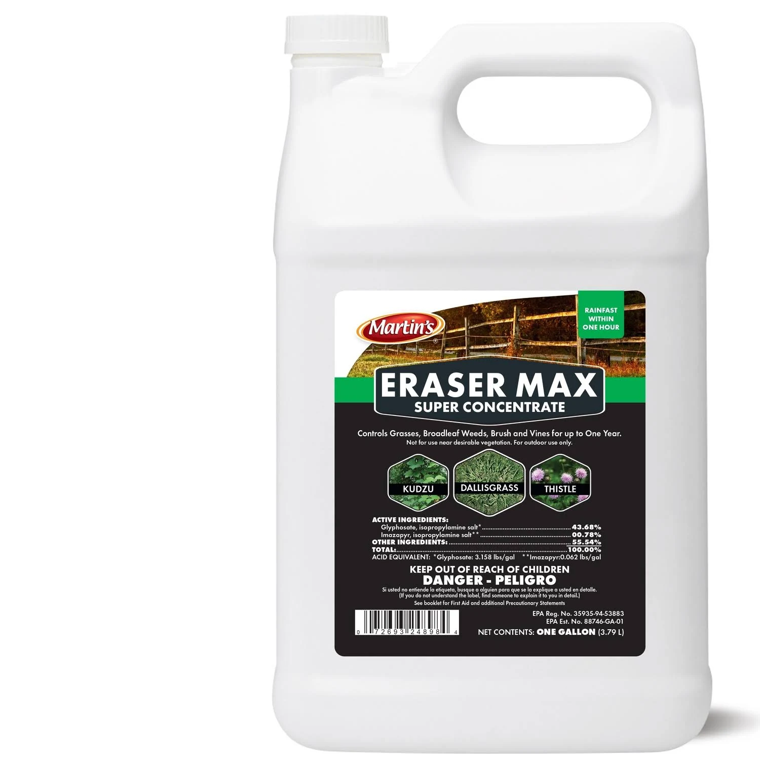 Eraser Max Super Concentrate Herbicide - 1 Gallon