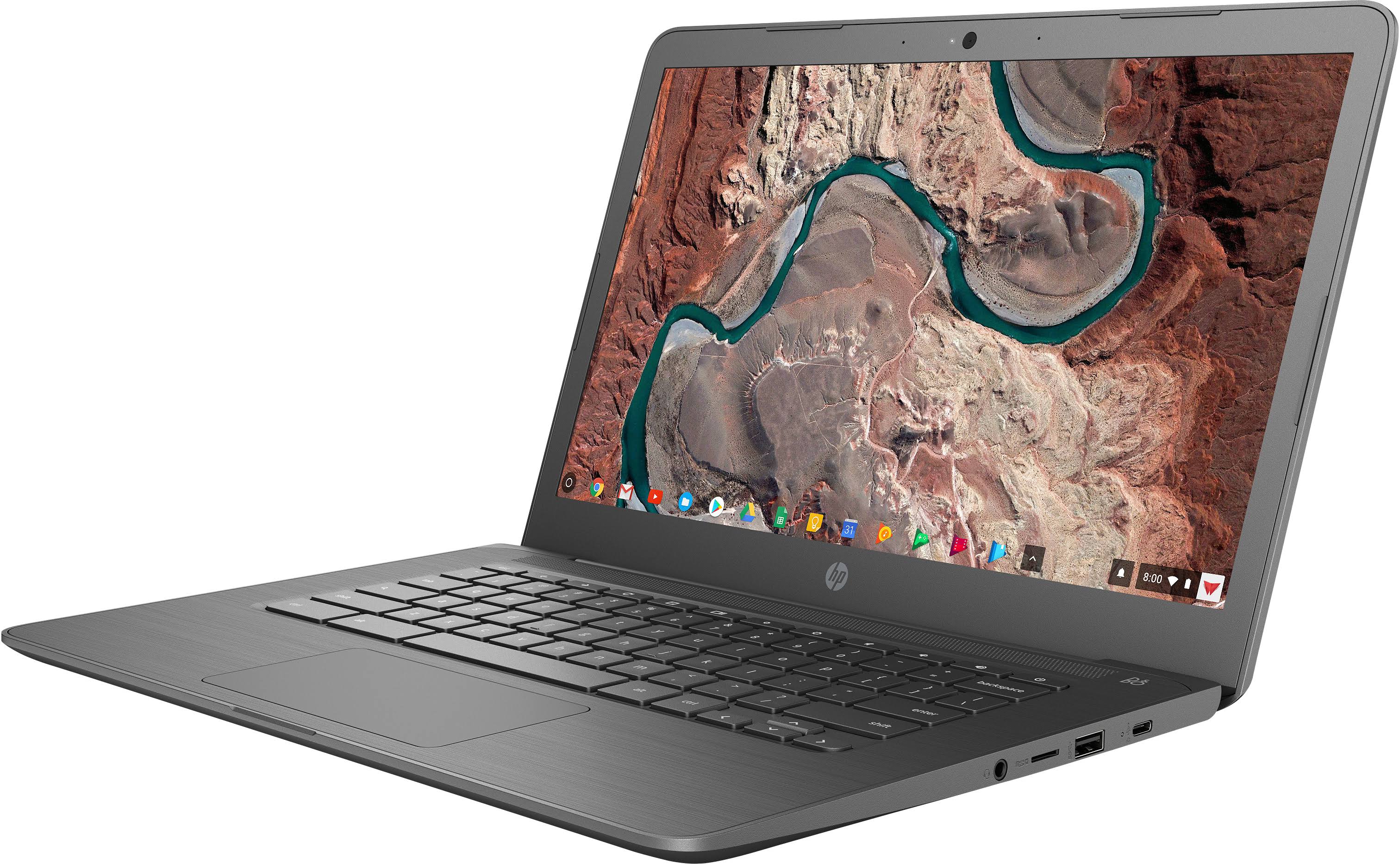 HP 14-ca070nr 14x22 Touchscreen Chromebook Laptop Celeron N3350 4GB 32GB eMMC