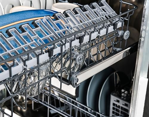 Kenmore 24" Built-In Stainless Steel Tub Dishwasher with EasyFlex 3rd Rack, SmartWash, UltraWash Plus, TurboDry, and MoreSpace Adjustable Rack, Energy Star Certified