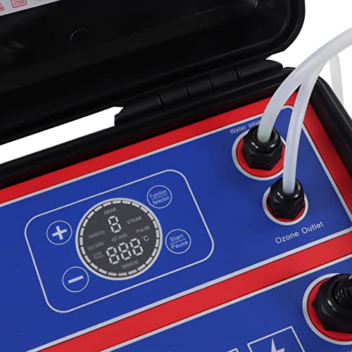 High Pressure Steam Cleaner, 4ft Water Inlet Hose Commercial Grade Standard ABS and Stainless Steel High Power Steam Cleaner Machine for Kitchens