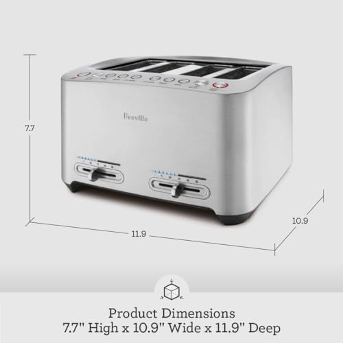 Breville BTA820XL Die-Cast 2-Slice Smart Toaster