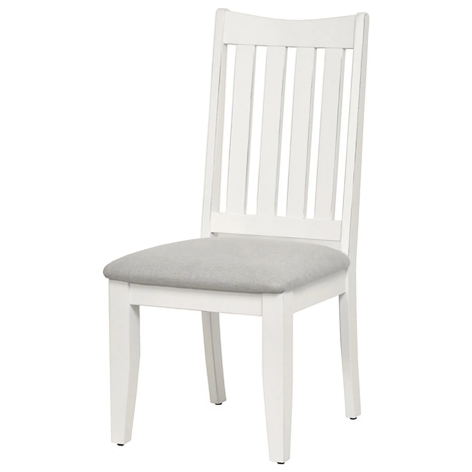 Sea Wind Florida Islamorada Wood Desk & Chair Set in Gray/White