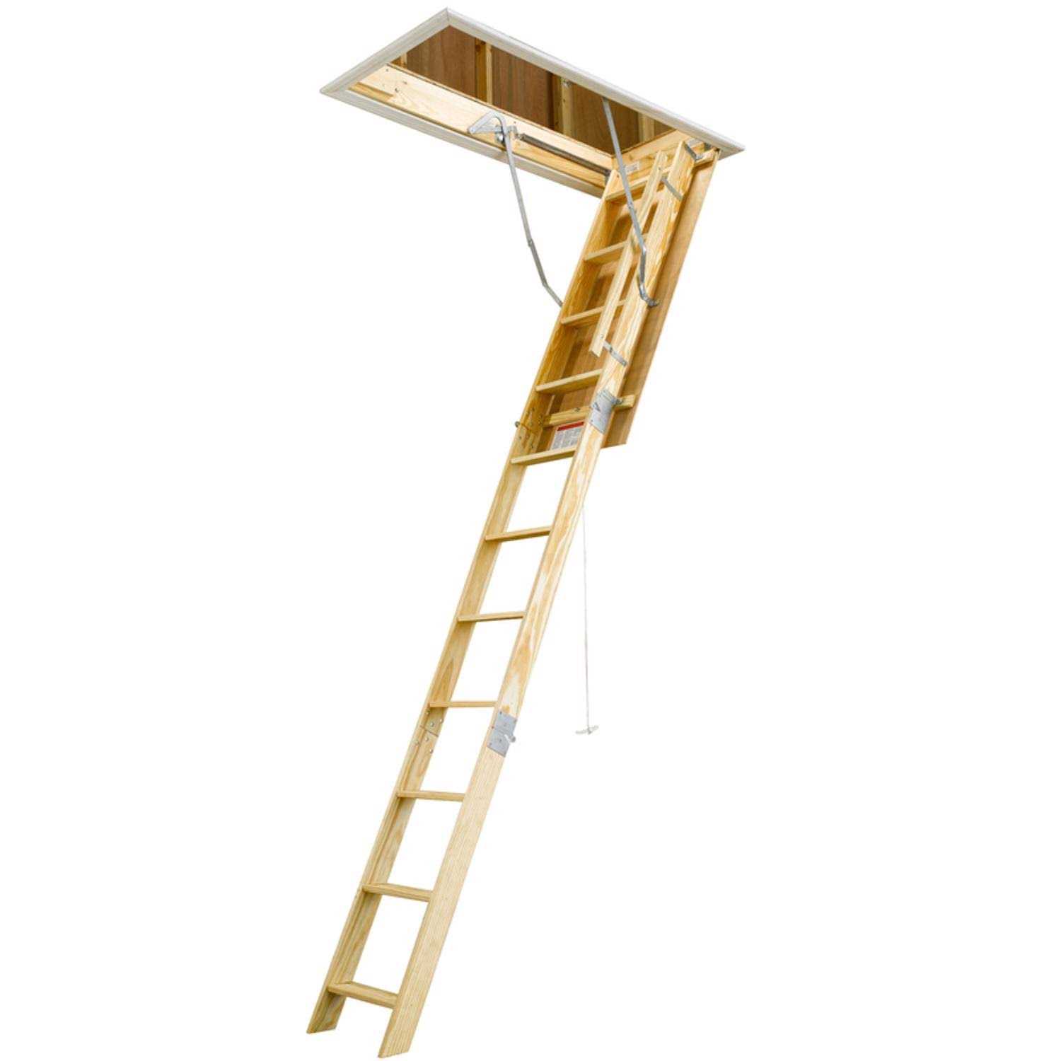 Werner W2510 Ceiling Wood Attic Ladder - Shop Hardware Tools Online Store