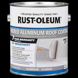 Rust-Oleum 5 Gallon Fibered Roof Coating Aluminum - Shop Hardware Tools Online Store
