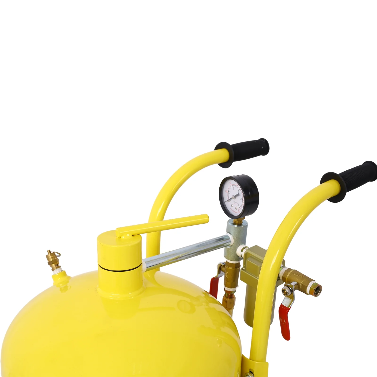 Tabaray 30 Gallon Gas Caddy With Wheels, Fuel Transfer Tank Gasoline Diesel Can Reversible Rotary Hand Siphon Pump, Fuel Storage Tank For Automobiles ATV Car Mowers Tractors Boat Motorcycle(Red) - Curated Treasures Market