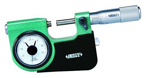 Insize 3332-1B Indicating Micrometer Without Support, 0x22-1