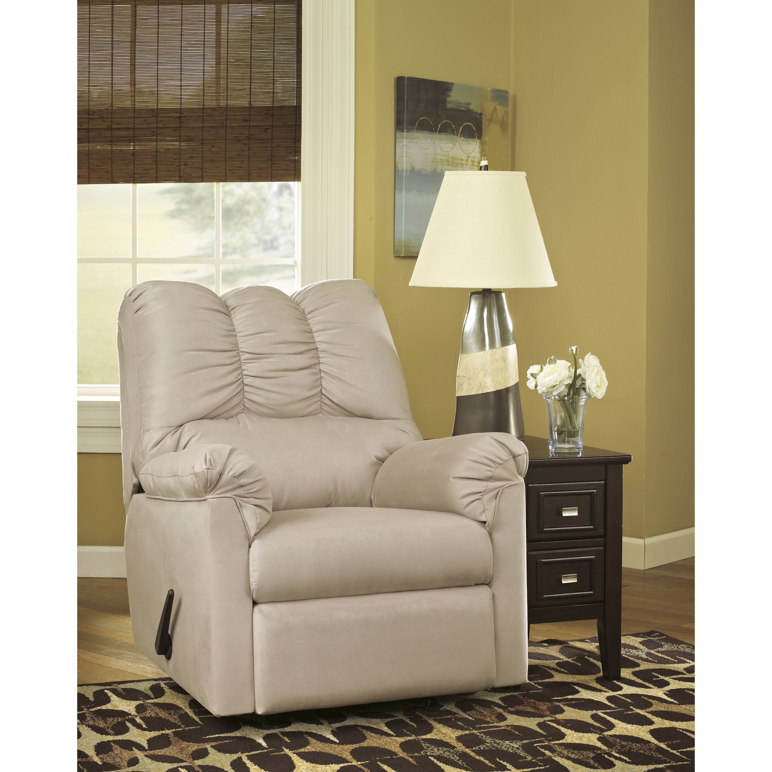 Darcy Rocker Recliner in Cafe Signature Design by Ashley Furniture