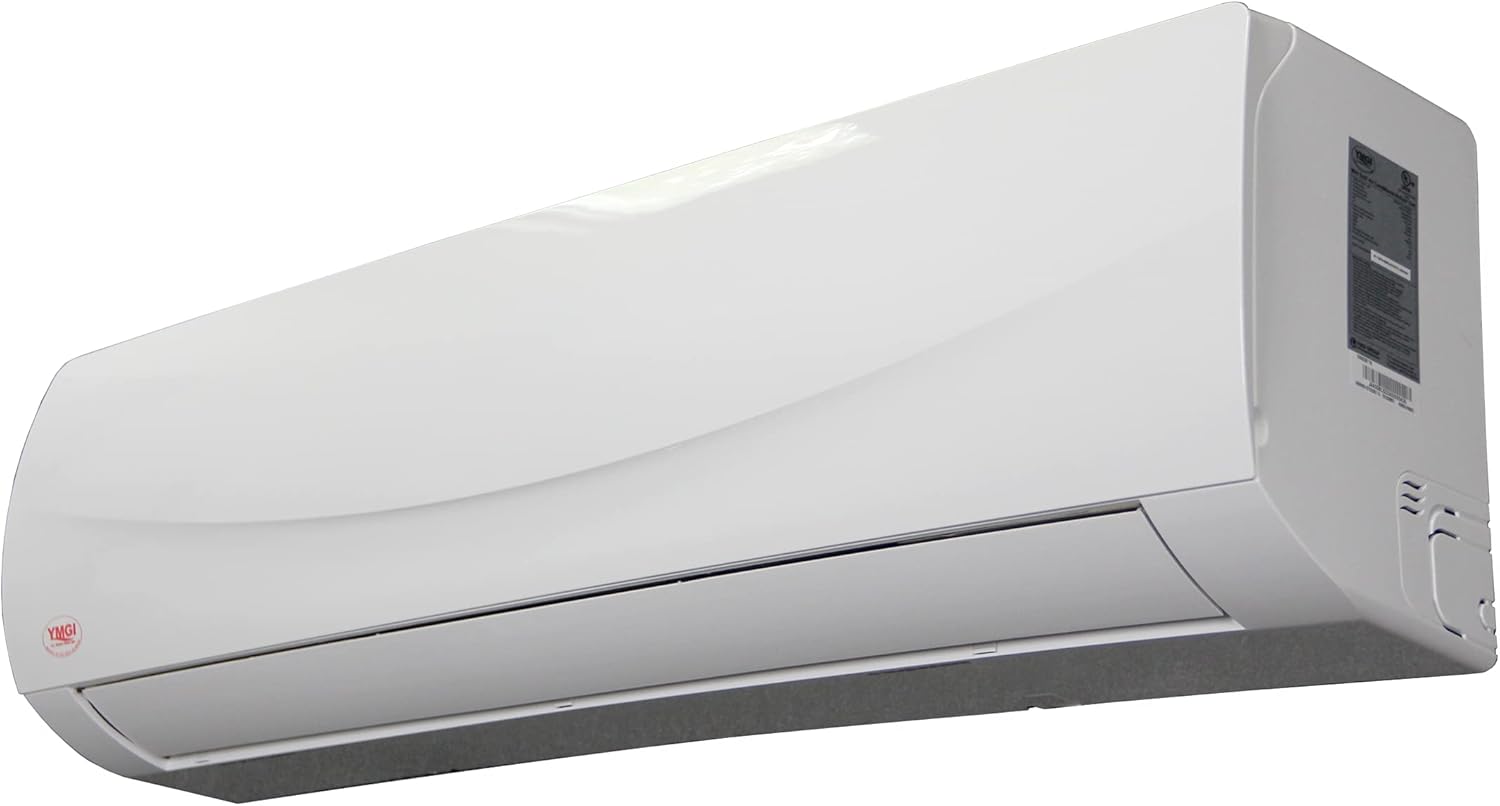 24000 Btu Ductless Mini Split DC Inverter Air Conditioner Heat Pump System - 220 Volt with 15 Feet Installation Kit