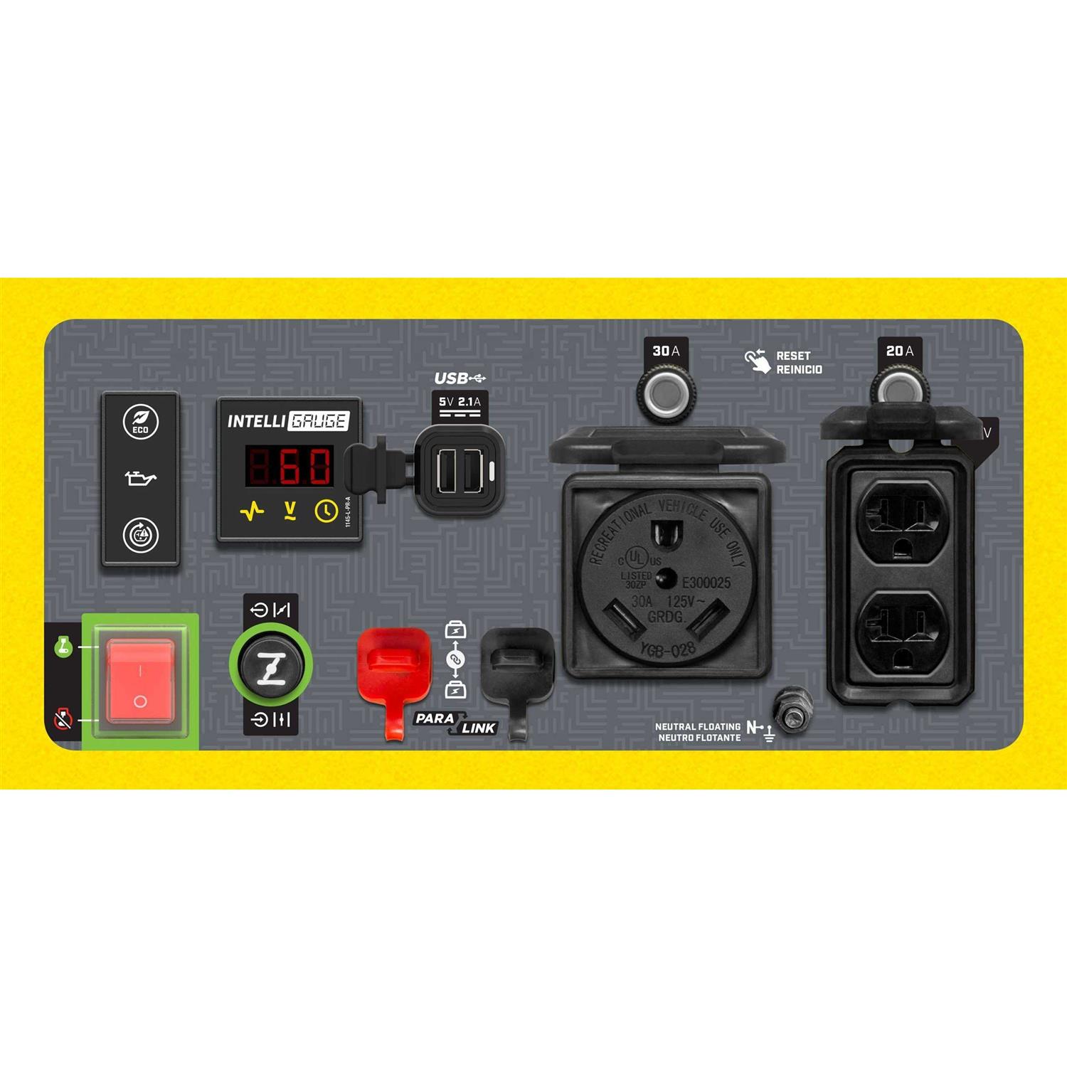 Champion Power Equipment 4250 Watt RV Ready Open Frame Inverter Generator with Quiet Technology 200954 - Shop Hardware Tools Online Store