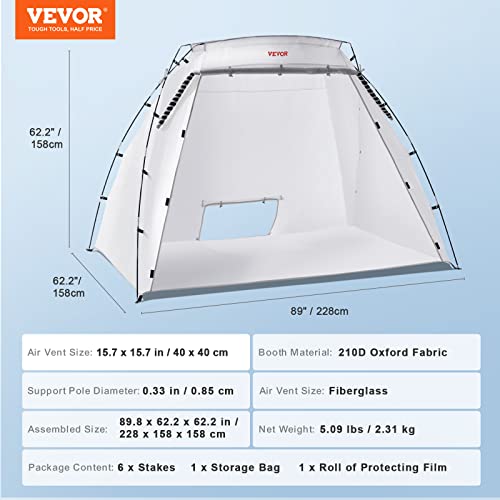 VEVOR Inflatable Paint Booth