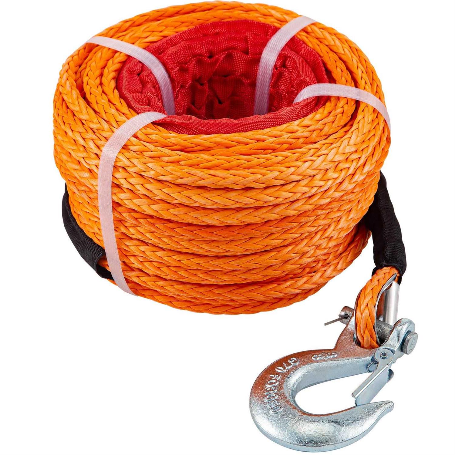 VEVOR Synthetic Winch Rope Winch Line Cable Hook - Shop Hardware Tools Online Store