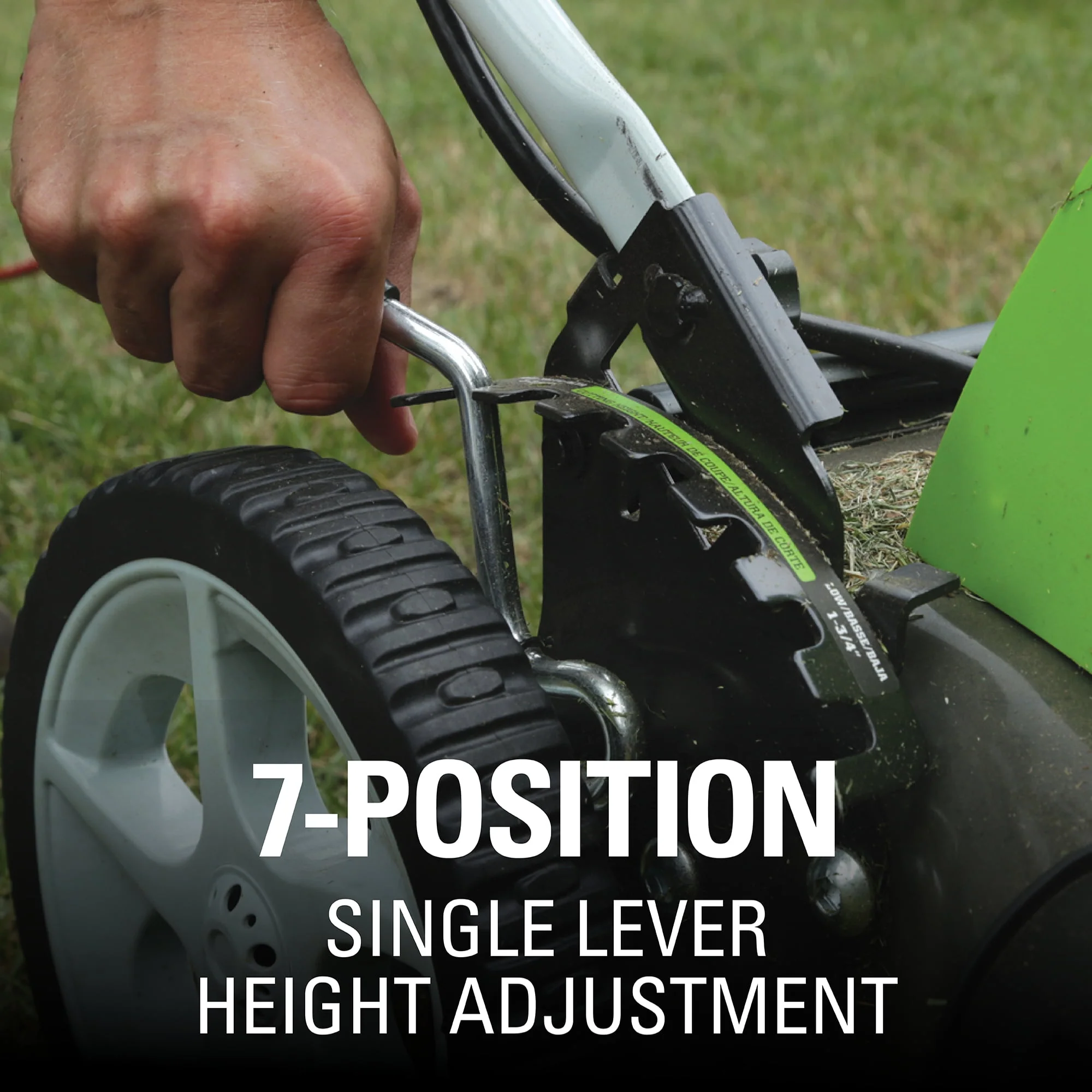 Greenworks 13 Amp 21 Corded Electric Walk-Behind Push Lawn Mower 25112